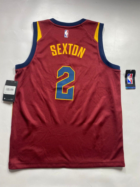 Cleveland Cavaliers #2 Collin Sexton Nike NBA Icon Jersey - Youth Large - American Sports Jerseys