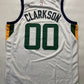 Utah Jazz #00 Jordan Clarkson Nike NBA Association Jersey - Mens Large