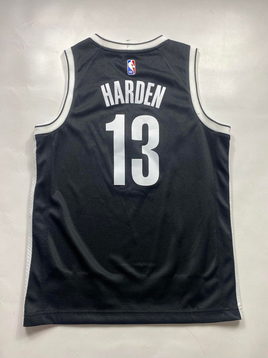 Brooklyn Nets #13 James Harden Nike NBA Icon Jersey - Youth Medium - American Sports Jerseys