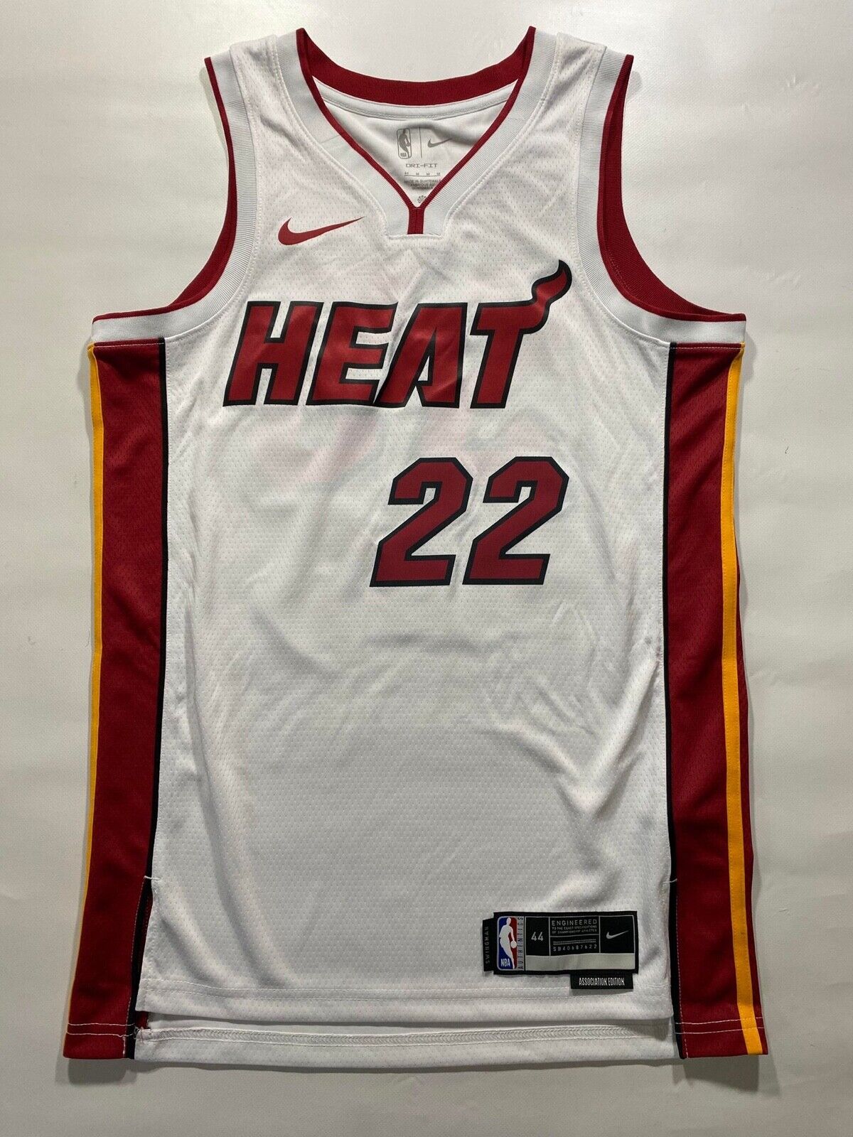 Miami Heat #22 Jimmy Butler Nike NBA Association Jersey - Mens Medium