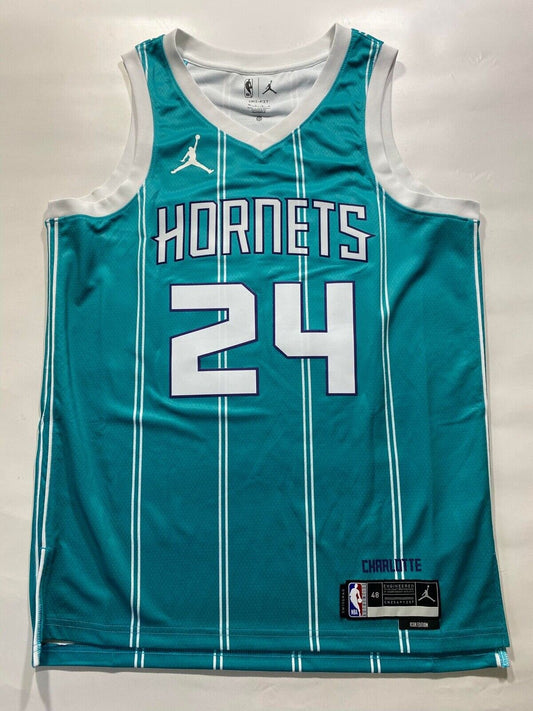 Charlotte Hornets #24 Brandon Miller Nike NBA Icon Jersey - Mens Large