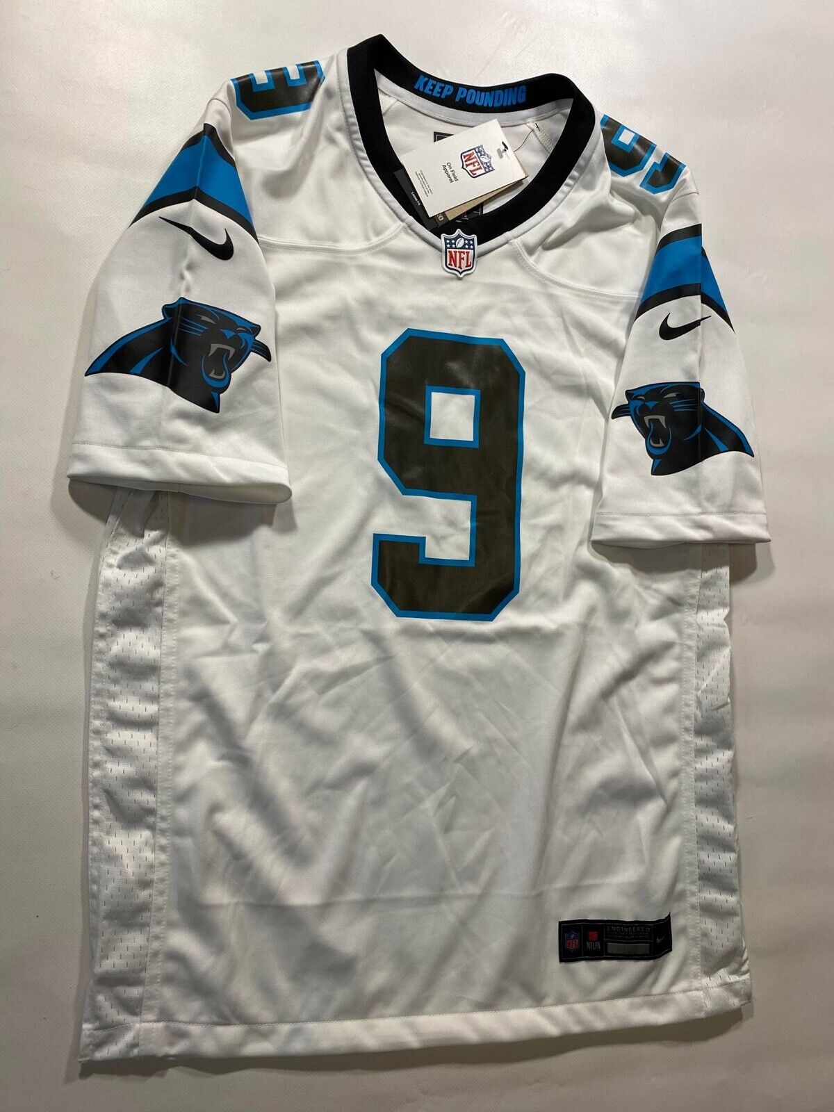 Carolina Panthers Road Nike NFL Game Jersey - Bryce Young #9 - Mens XL