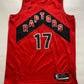 Toronto Raptors #17 Dennis Schröder Nike Icon NBA Jersey - Mens Medium - American Sports Jerseys