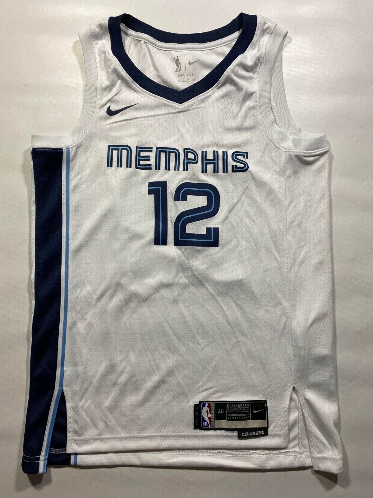 Memphis Grizzlies Ja Morant #12 Nike Association NBA Jersey - Men's Small Size