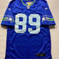 Seattle Seahawks Royal Throwback Nike NFL Game Jersey - Will Dissly #89 - Mens