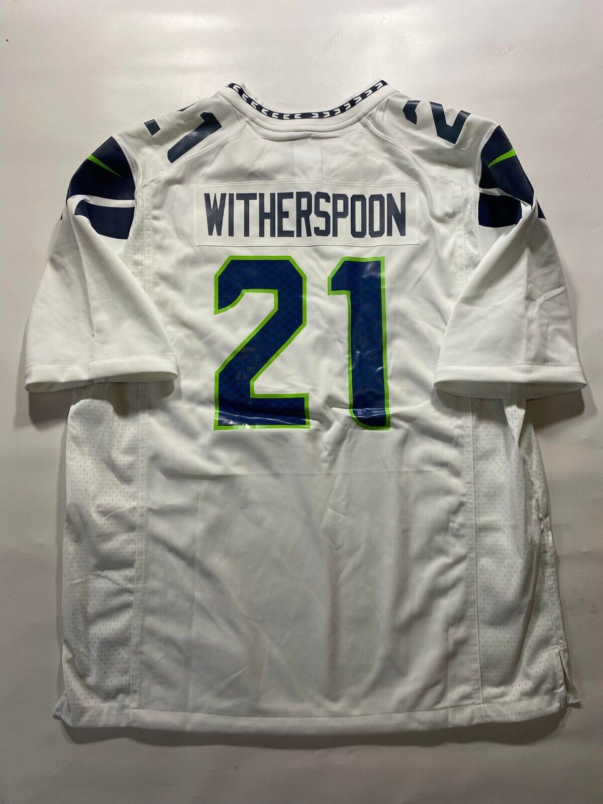 Seattle Seahawks #21 Devon Witherspoon Nike NFL Game Jersey - Mens XL - American Sports Jerseys