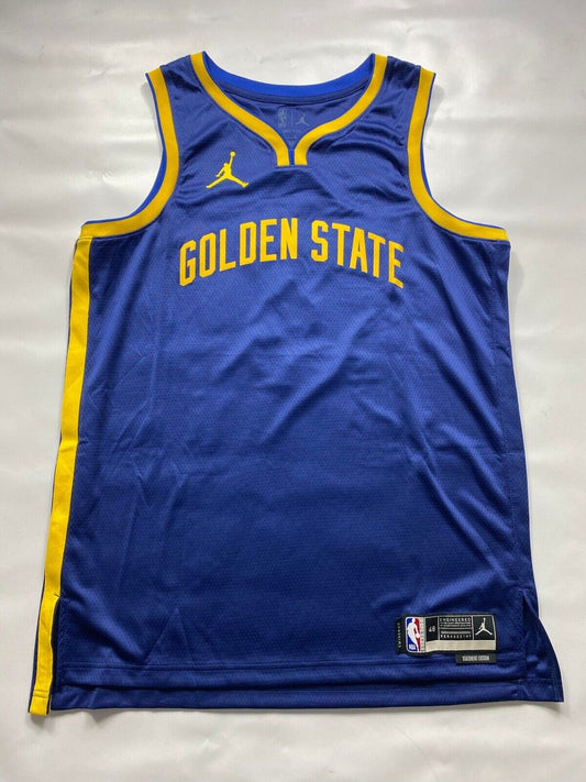 Golden State Warriors #3 Jordan Poole Nike NBA Statement Jersey - Mens Large - American Sports Jerseys