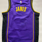 Los Angeles Lakers #23 LeBron James Nike NBA Statement Jersey - Youth Small