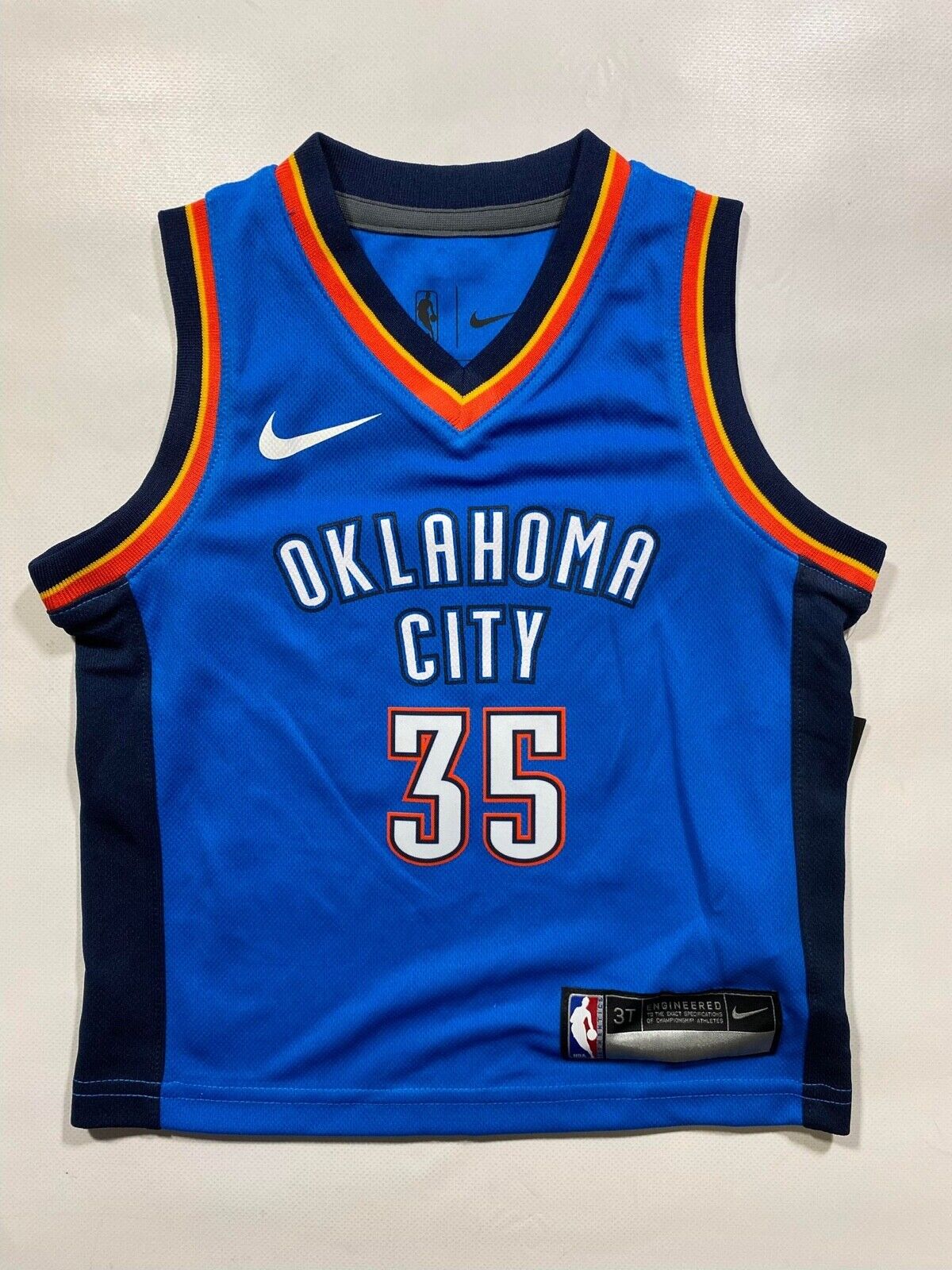 Oklahoma City Thunder #35 Kevin Durant Nike NBA Icon Jersey - 3 Years - American Sports Jerseys