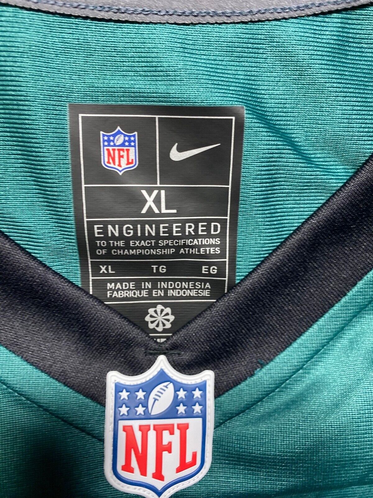 Philadelphia Eagles #11 AJ Brown Nike NFL Game Jersey - Mens XL - American Sports Jerseys