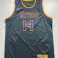 Los Angeles Lakers #14 Pau Gasol Nike NBA Earned Jersey - Youth Large - American Sports Jerseys