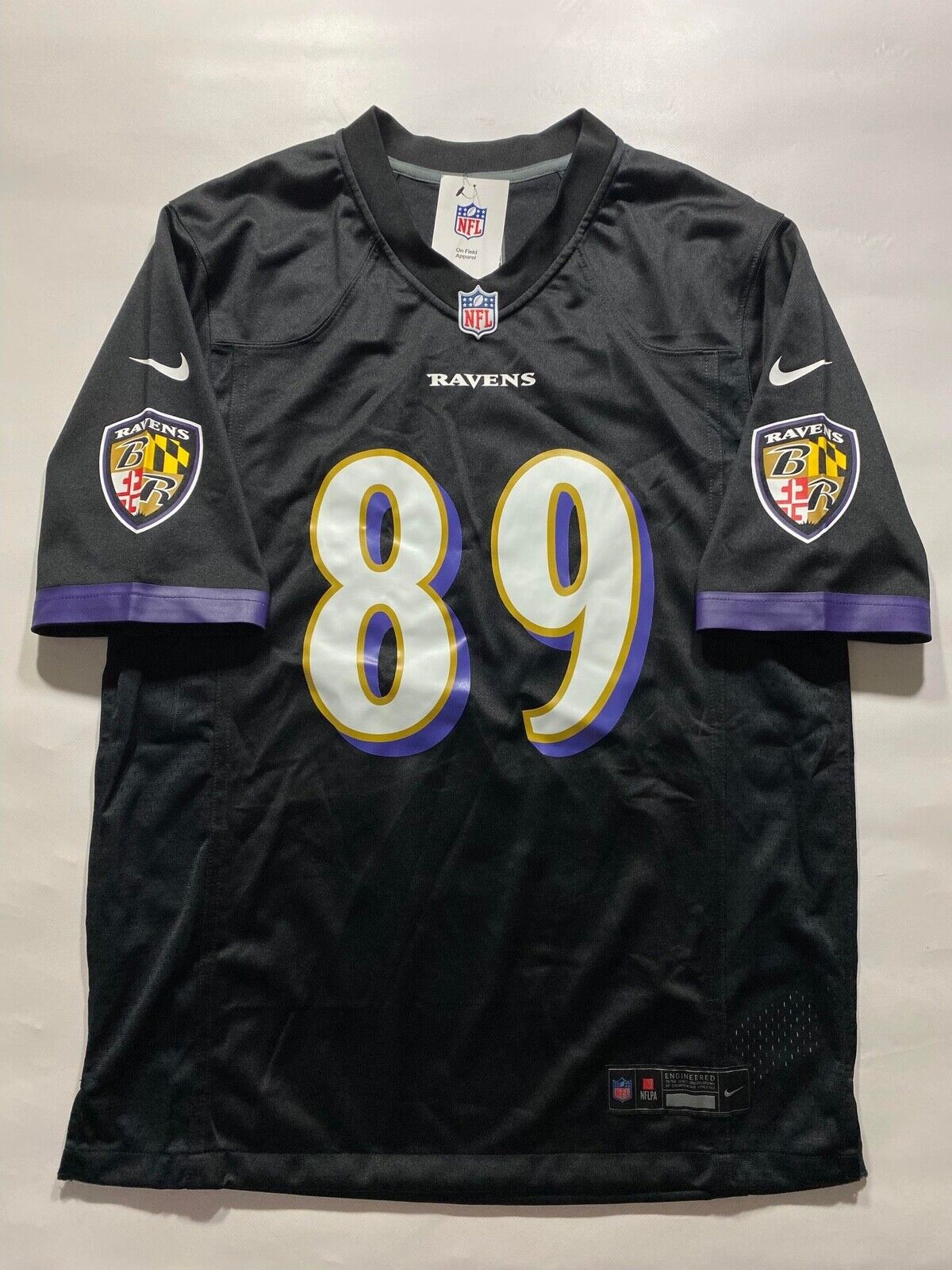 Baltimore Ravens #89 Mark Andrews Nike NFL Game Jersey - Mens Medium - American Sports Jerseys