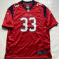 Houston Texans #33 Jason Bell Nike NFL Game Jersey - Mens Large - American Sports Jerseys