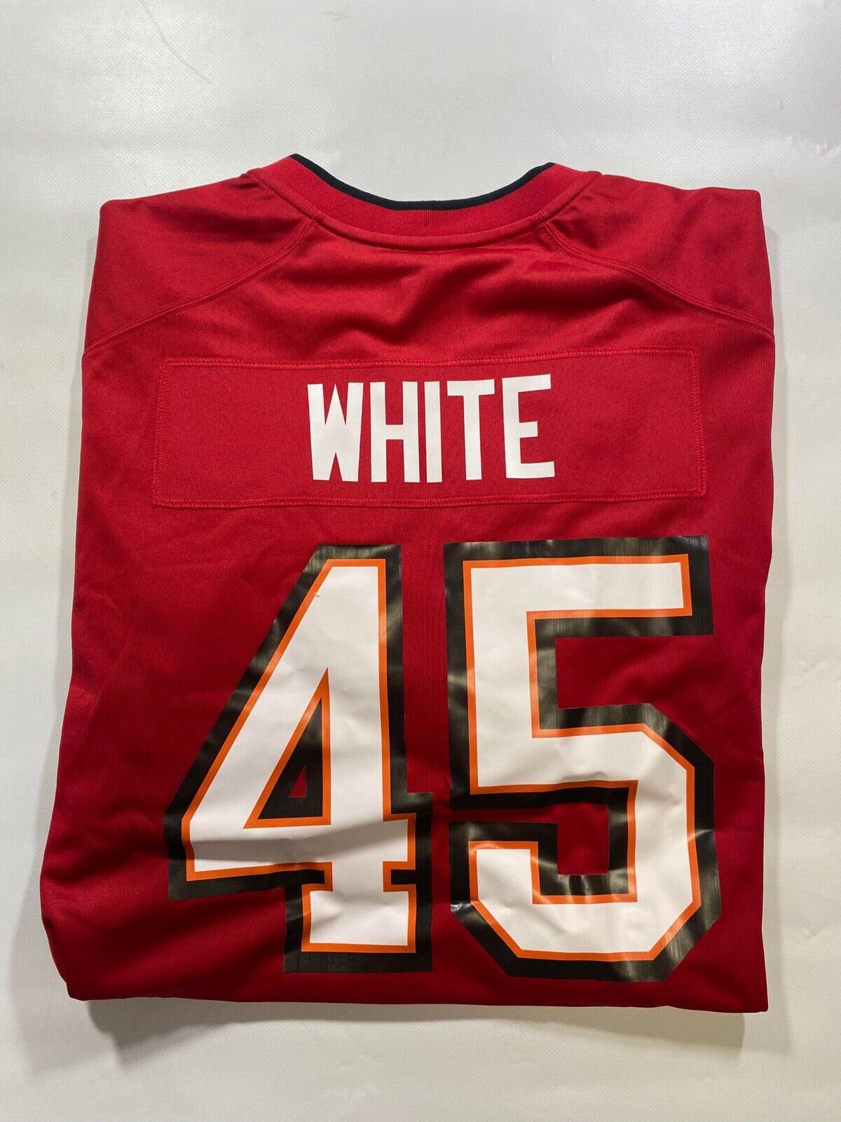 Tampa Bay Buccaneers Home Nike NFL Game Jersey - Devin White #45 - Mens Medium