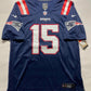 New England Patriots #15 Ezekiel Elliott Nike Game Jersey - Mens Large - American Sports Jerseys