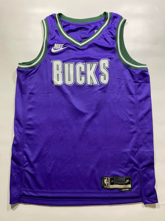 Milwaukee Bucks #9 Bobby Portis Jr Nike NBA Classic Jersey - Mens Large - American Sports Jerseys