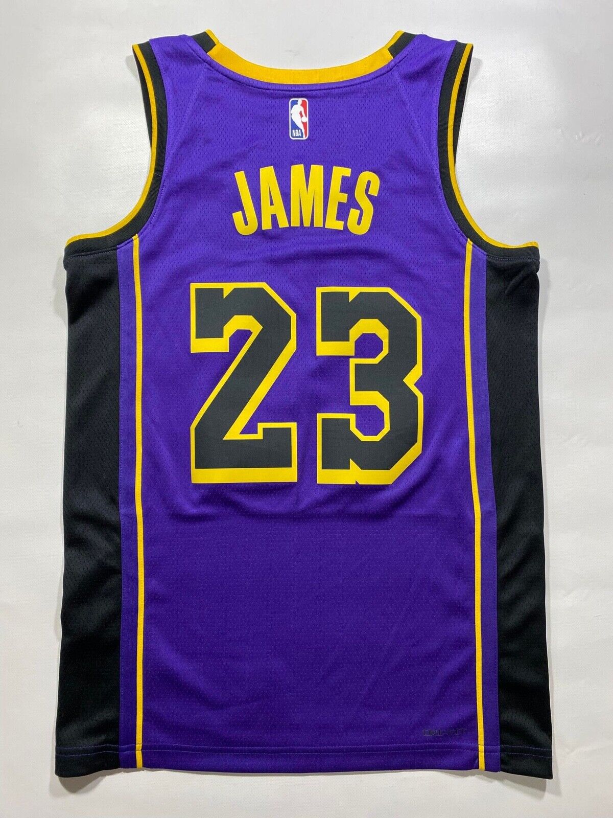 Los Angeles Lakers #23 LeBron James Nike NBA Statement Jersey - Mens Small - American Sports Jerseys