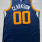 Utah Jazz #00 Jordan Clarkson Nike NBA Icon Jersey - Mens Large