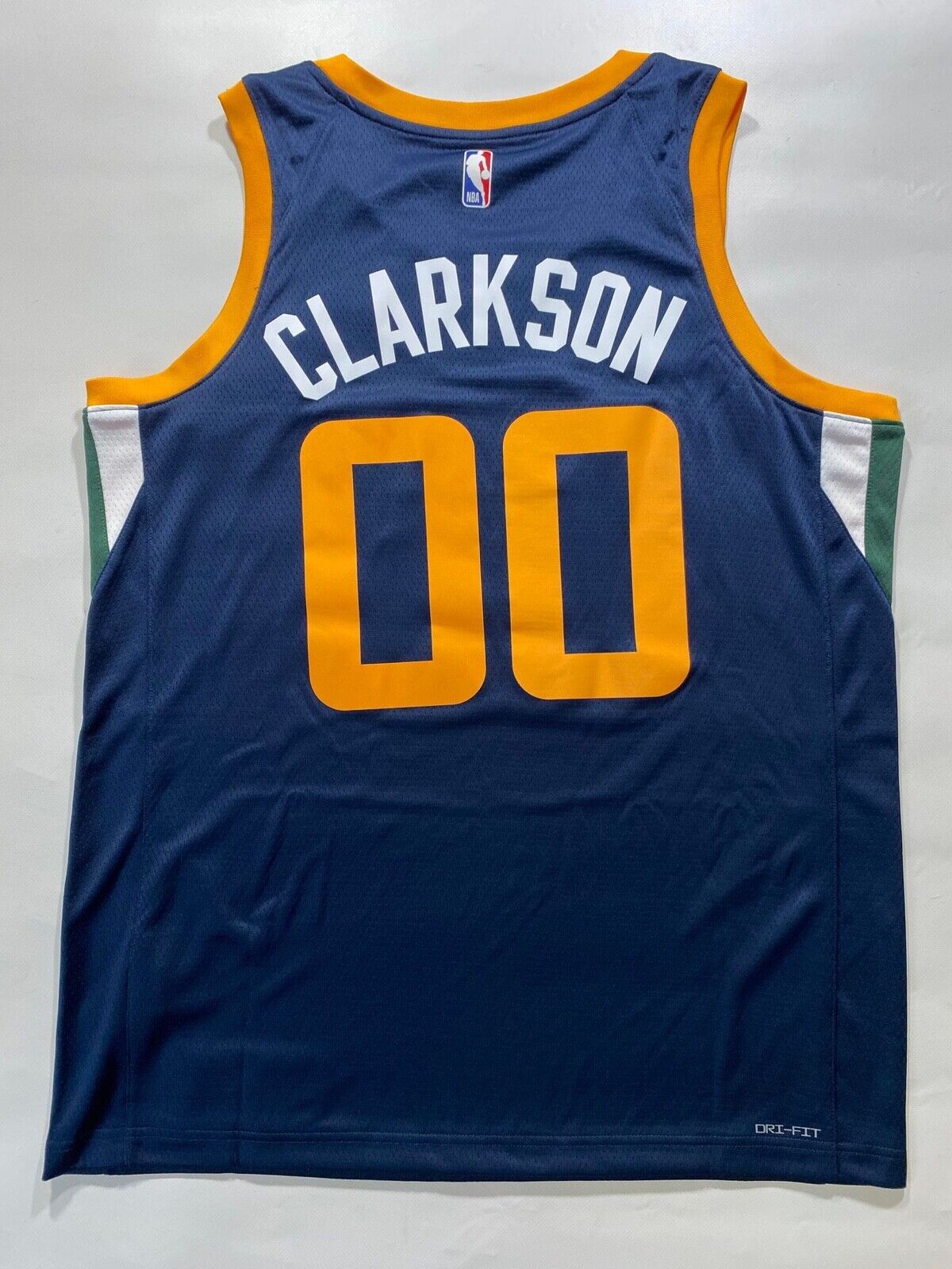 Utah Jazz #00 Jordan Clarkson Nike NBA Icon Jersey - Mens Large