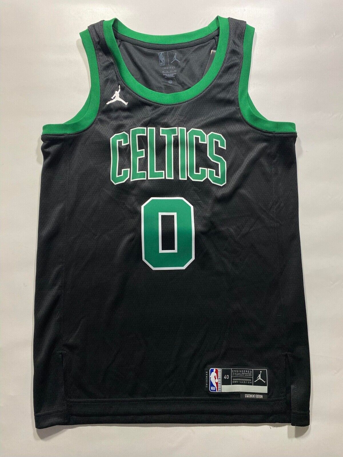 Boston Celtics #0 Jayson Tatum Nike NBA Statement Jersey - Mens Small