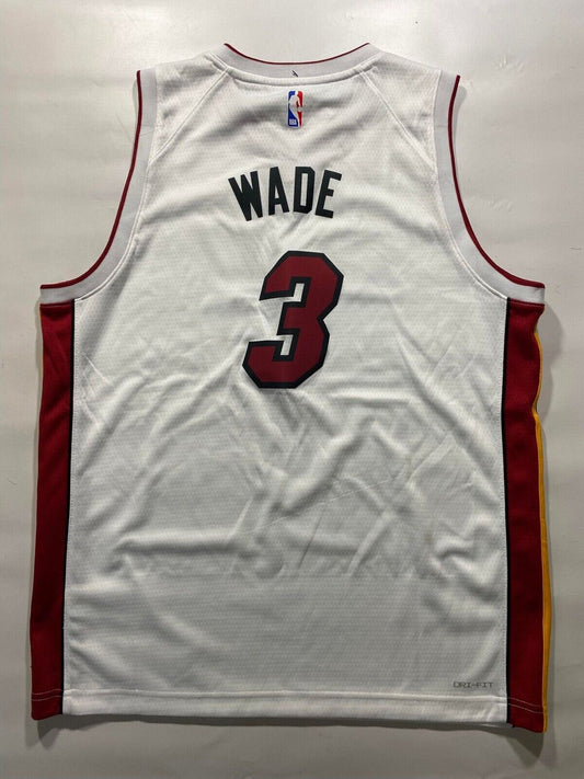 Miami Heat #3 Dwayne Wade Nike NBA Association Jersey - Youth XL