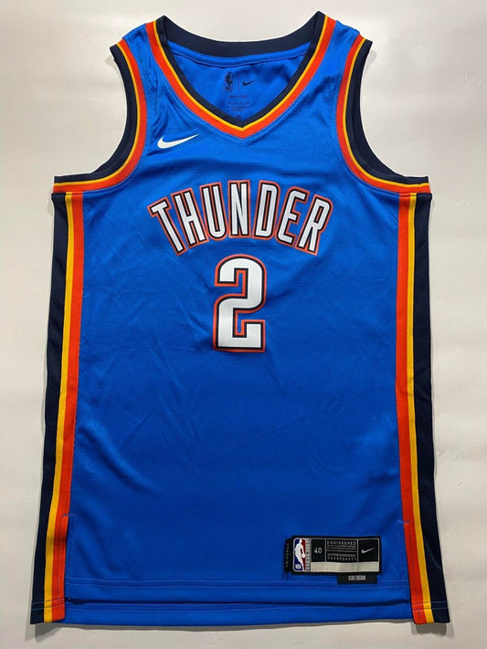 Oklahoma City Thunder #2 Nike NBA Icon Jersey - Mens Small