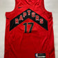 Toronto Raptors #17 Dennis Schroder Nike NBA Icon Jersey - Mens Medium