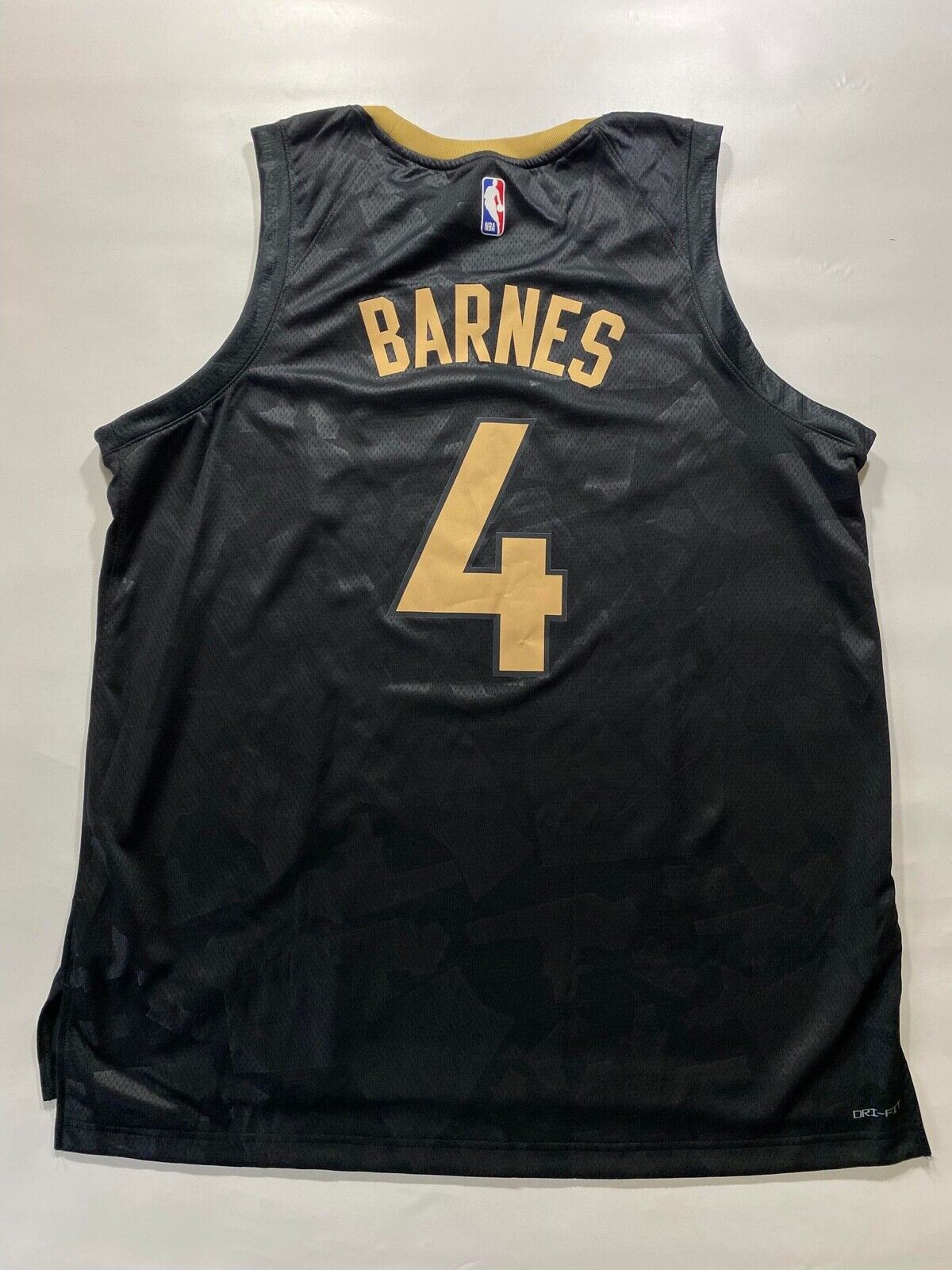 Toronto Raptors #4 Scottie Barnes Nike NBA City Jersey - Mens XXL