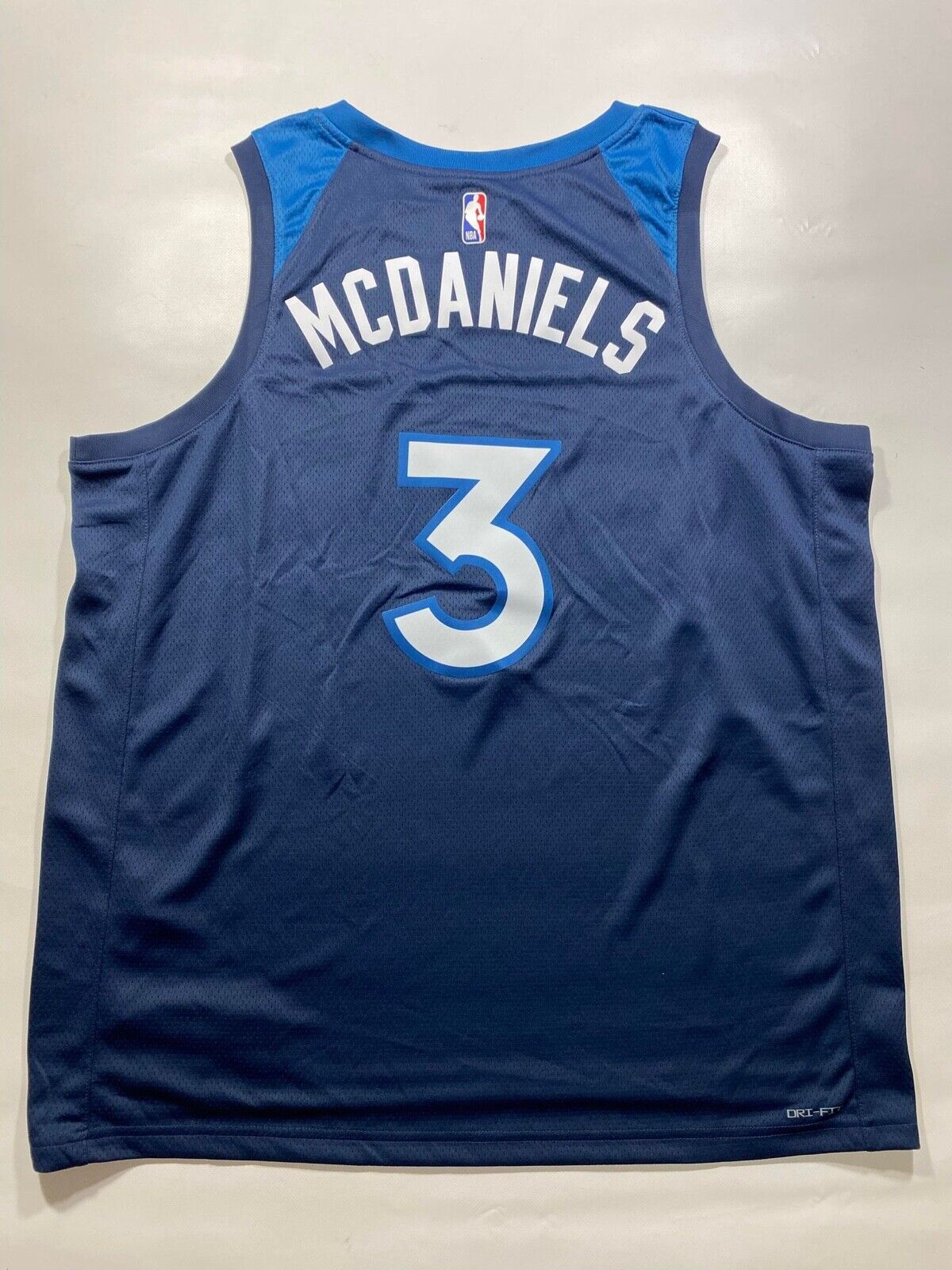 Minnesota Timberwolves #3 Jaden McDaniels Nike NBA Icon Jersey - Mens 2XL - American Sports Jerseys