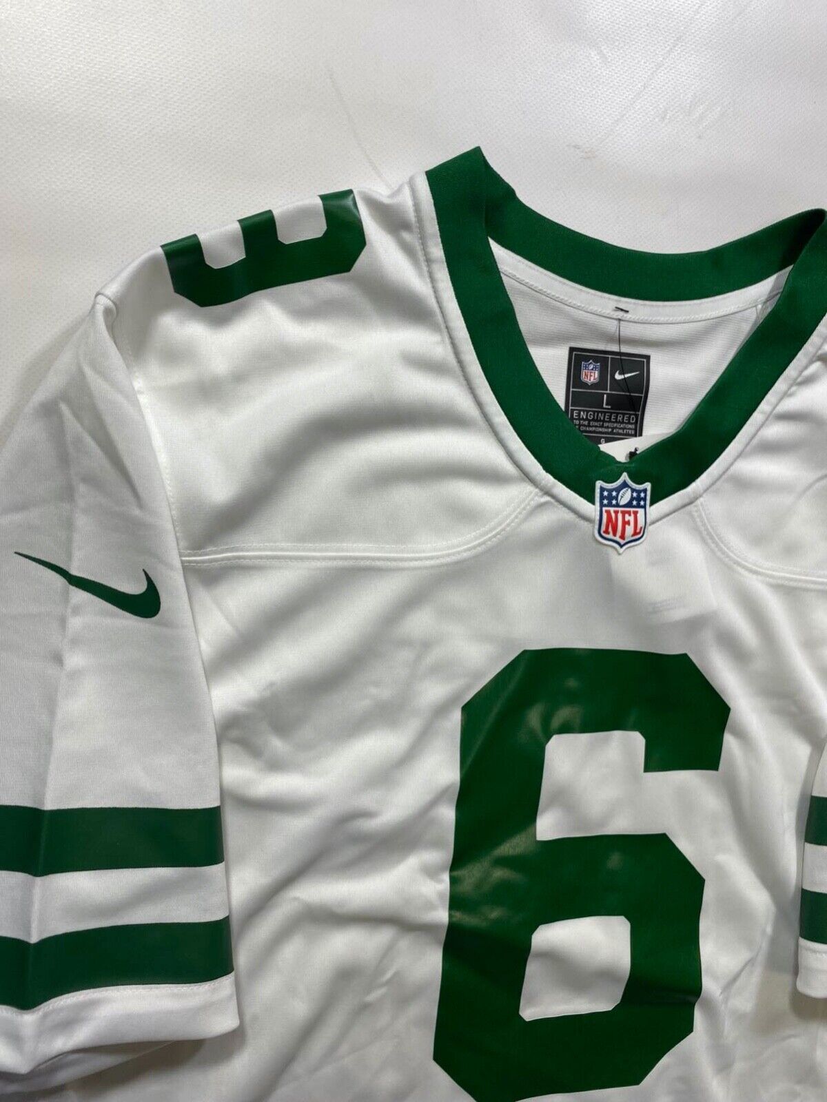 New York Jets 2nd Alt Nike NFL Game Jersey - Trey Dean #6 - Mens Large