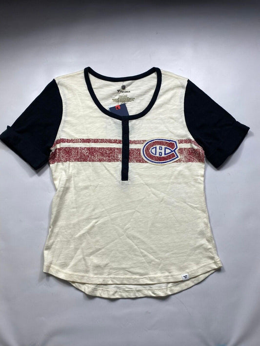 Montreal Canadiens NHL T-Shirt - Womens Large - American Sports Jerseys