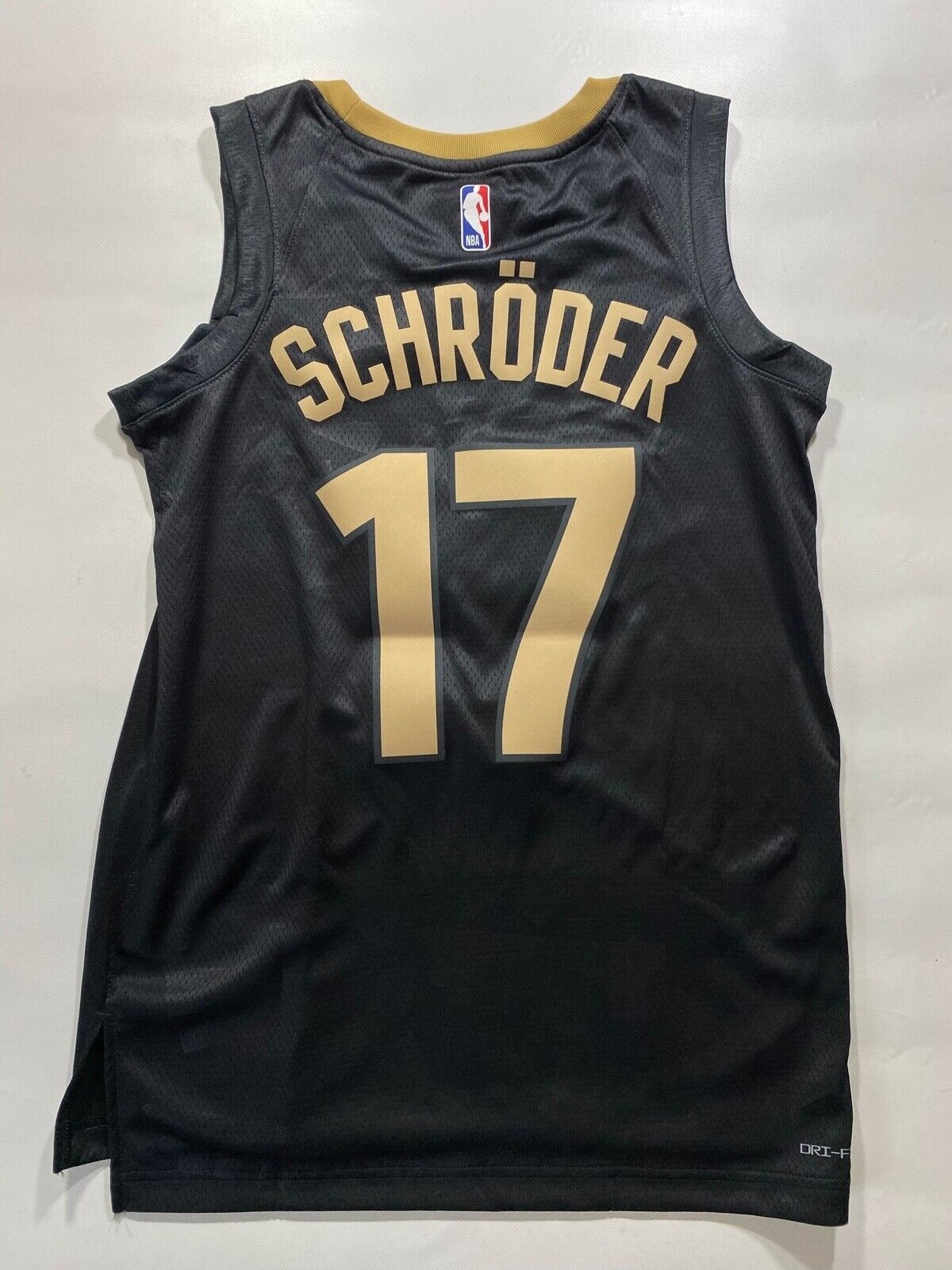 Toronto Raptors #17 Dennis Schroder Nike NBA City Jersey - Mens Small