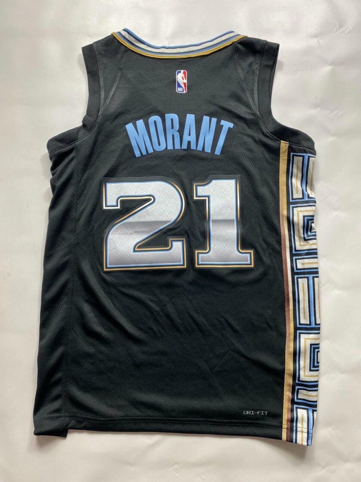 Memphis Grizzlies #21 Ja Morant Nike NBA City Jersey - Mens Small - American Sports Jerseys