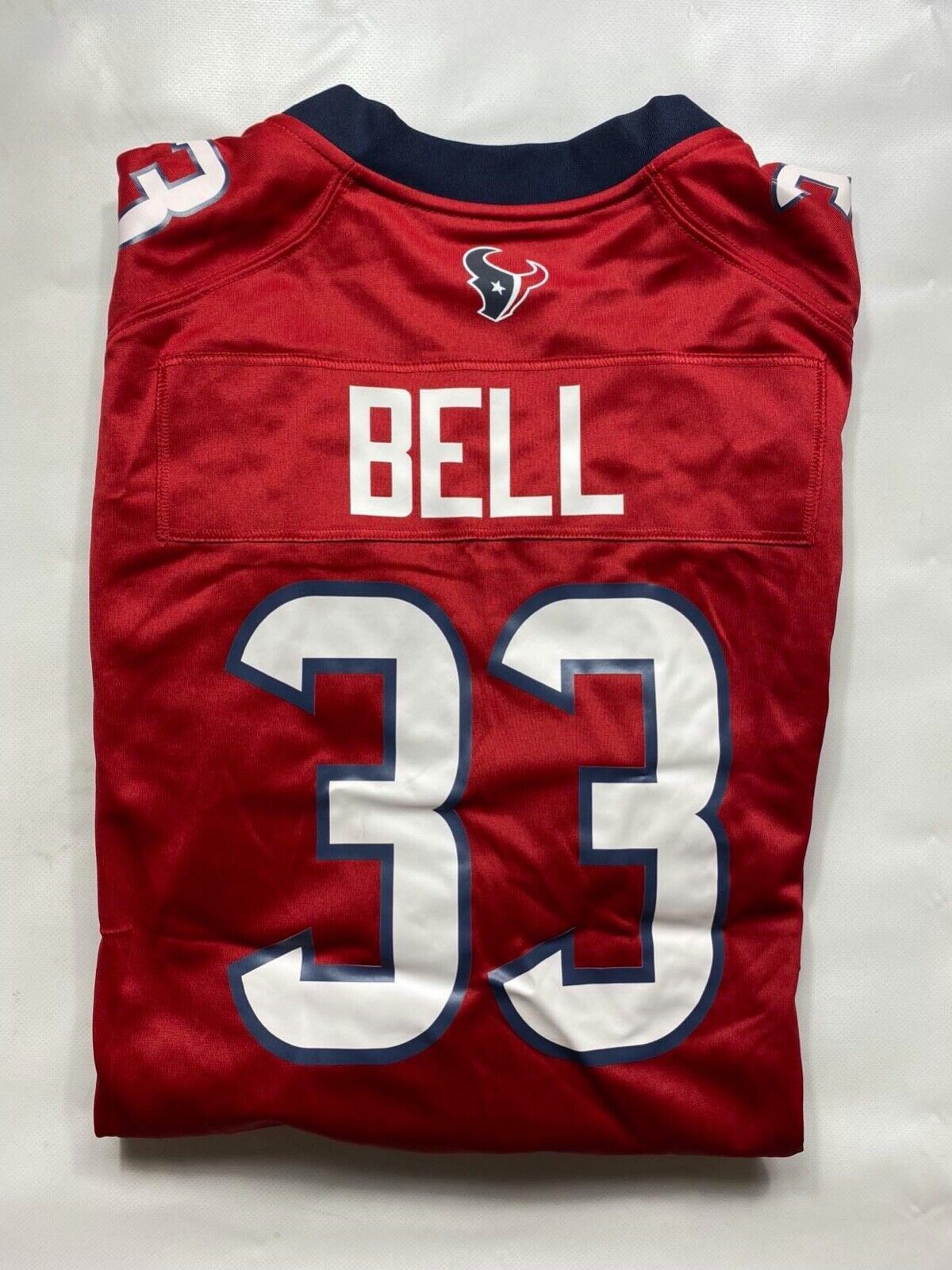 Houston Texans #33 Jason Bell Nike NFL Game Jersey - Mens Large - American Sports Jerseys