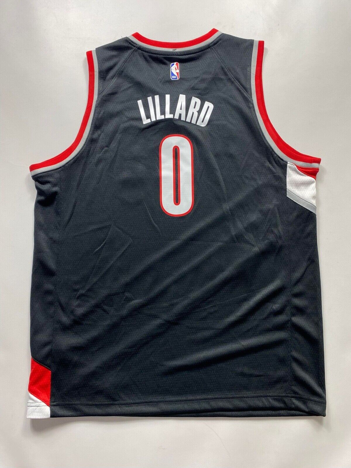 Portland Trail Blazers #0 Damian Lillard Nike NBA Icon Jersey - Youth XL - American Sports Jerseys