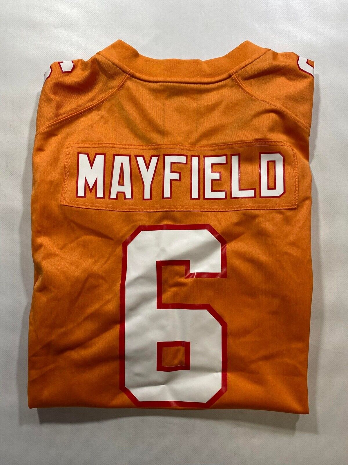 Tampa Bay Buccaneers Orange Throwback Nike NFL Game Jersey - Baker Mayfield #6