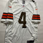 Cleveland Browns Road Nike NFL Game Jersey - Deshaun Watson #4 - Mens Small