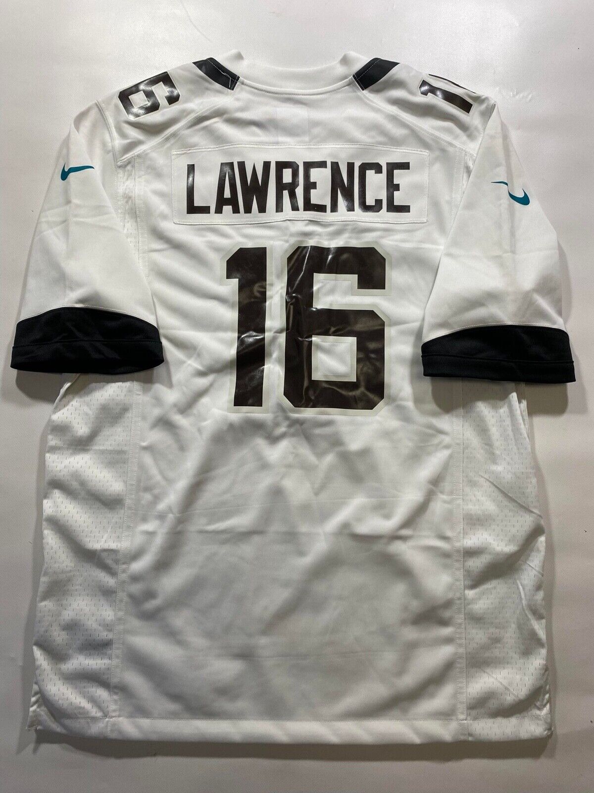 Jacksonville Jaguars Road Nike NFL Game Jersey - Trevor Lawrence #16 - Mens Med