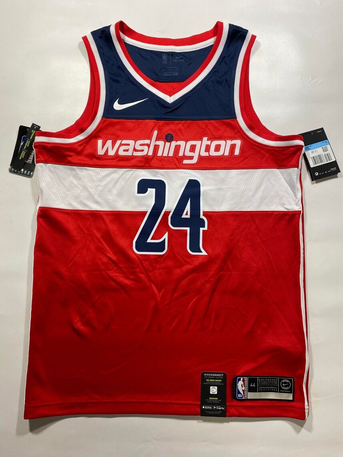 Washington Wizards #24 Corey Kispert Nike NBA Icon Jersey - Mens Medium - American Sports Jerseys