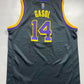 Los Angeles Lakers #14 Pau Gasol Nike NBA Earned Jersey - Youth Large - American Sports Jerseys